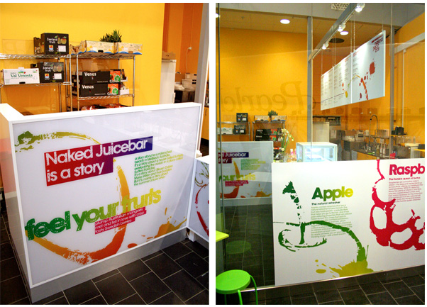 Naked Juicebar at Sickla shopping centre