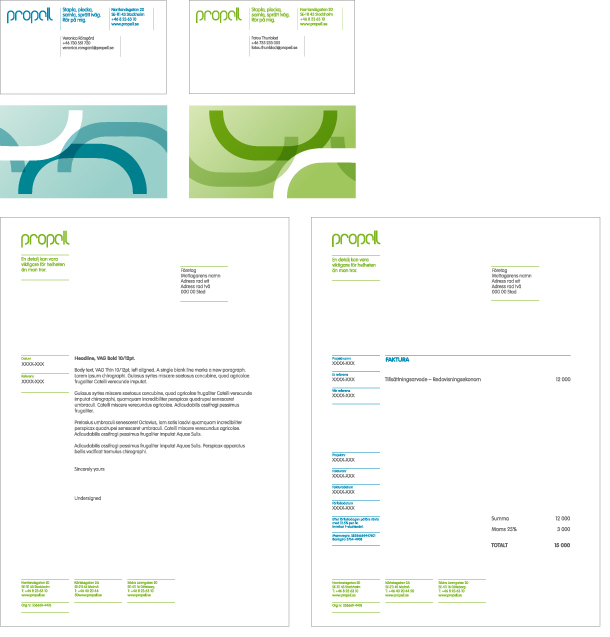 Business card & Letterhead